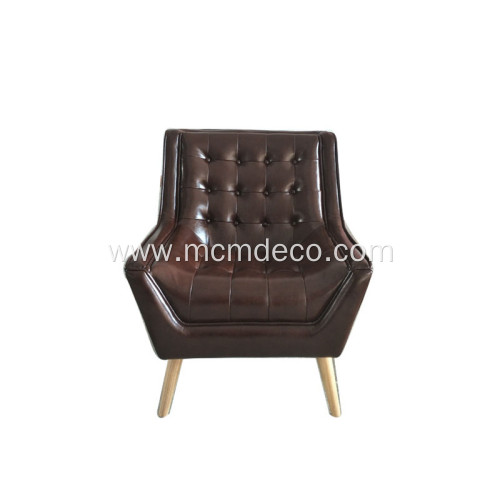 Comfortable Leather Designer Arm Chair